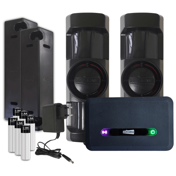 KwêBeams Wireless Warning System 4 KwêBeams Outdoor Security Starter Kit