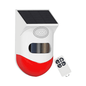Advanced PIR Outdoor Solar Alarm System